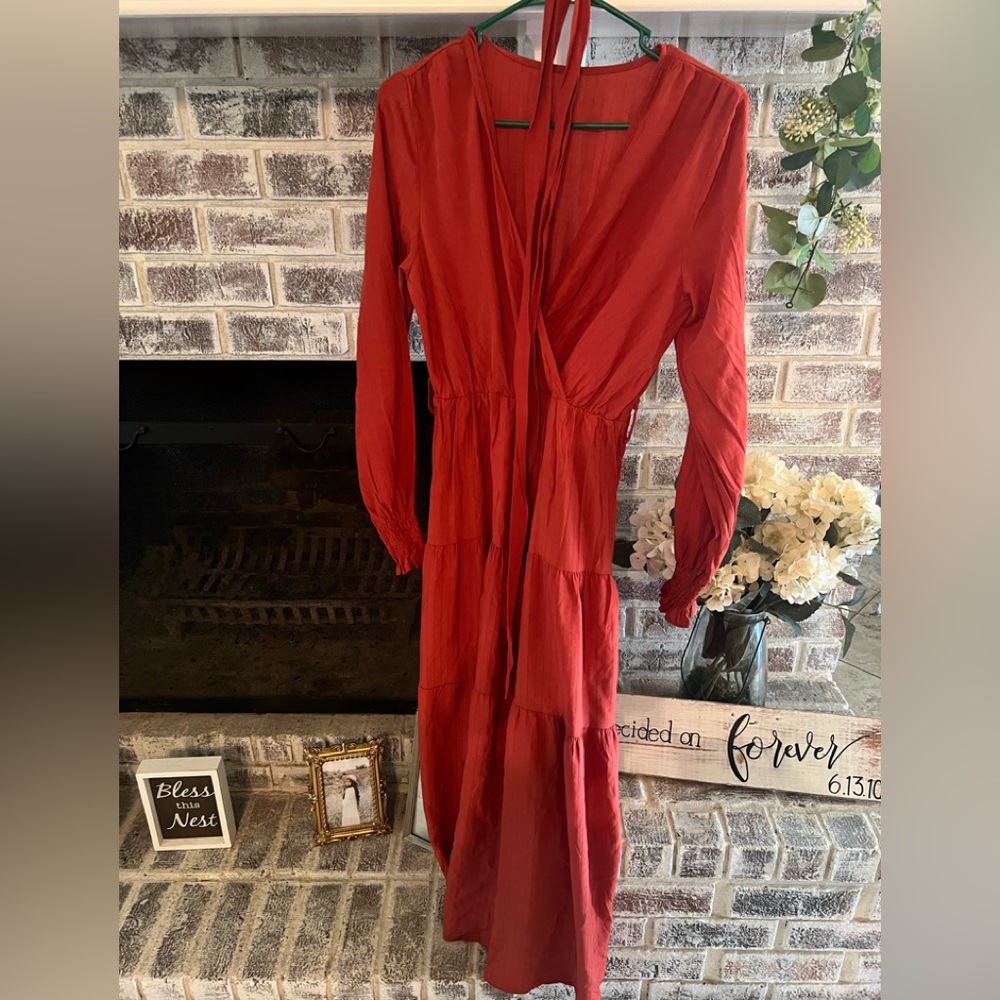 Burnt Orange Dress